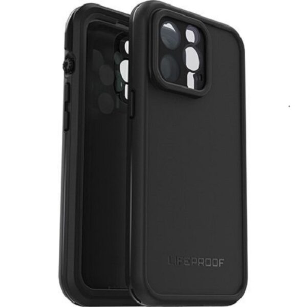 LifeProof FRĒ Case for Apple iPhone 13 Pro - Black (77-85566), WaterProof, DropProof, DirtProof, SnowProof, Works with Apple's MagSafe charger