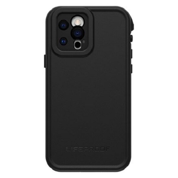 LifeProof FRĒ Case for Apple iPhone 12 Pro - Black (77-65410), WaterProof, DropProof, DirtProof, SnowProof, Works with Apple's MagSafe charger